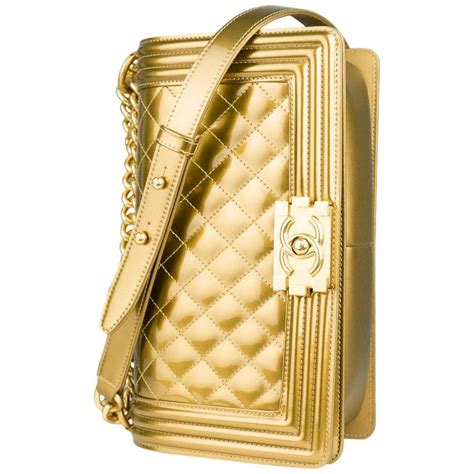 chanel boy gold color|Chanel bag fashion.